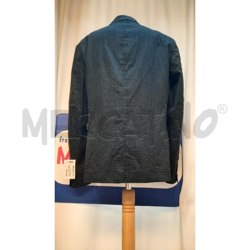 GIACCA UOMO  MYR BLU A POIS BIANCO  | Mercatino dell'Usato Catania stazione centrale 3