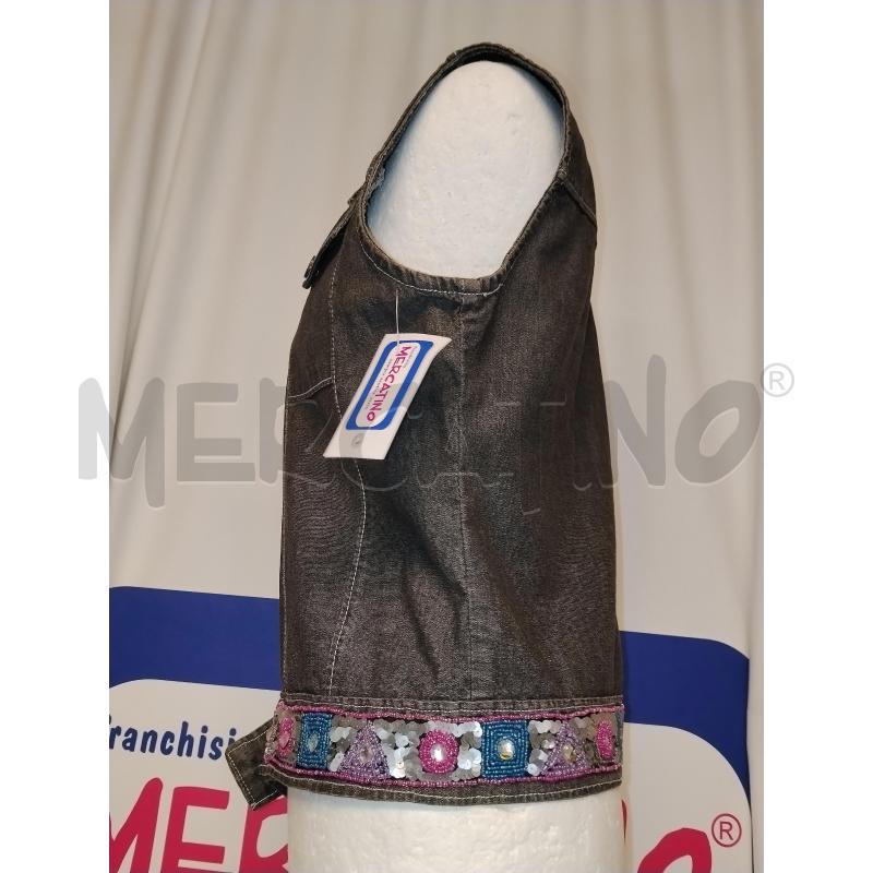 GILET DONNA IN JEANS NERO BEAT | Mercatino dell'Usato Catania stazione centrale 2