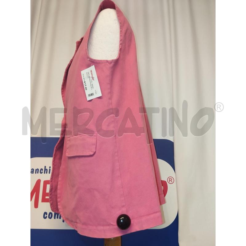 GILET DONNA ROSA IN JEANS  | Mercatino dell'Usato Catania stazione centrale 2