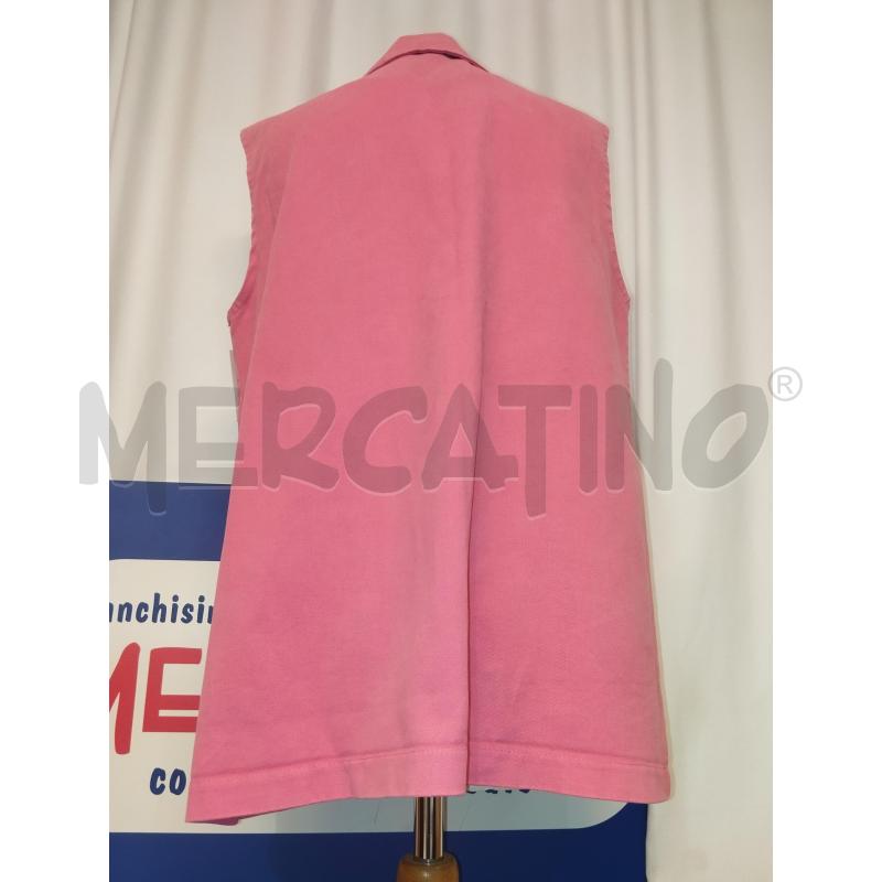 GILET DONNA ROSA IN JEANS  | Mercatino dell'Usato Catania stazione centrale 3