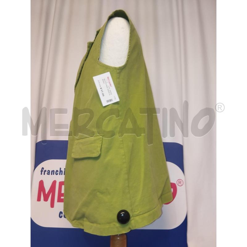 GILET DONNA VERDE IN JEANS  | Mercatino dell'Usato Catania stazione centrale 2