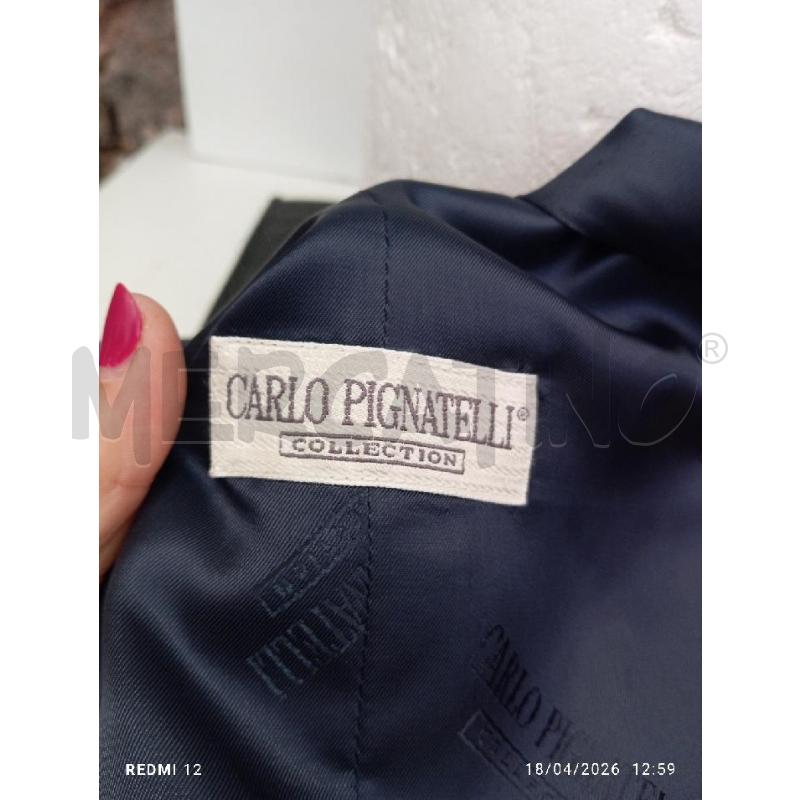 GILET UOMO CARLO PIGNATELLI  BLU CON FIORI  | Mercatino dell'Usato Catania stazione centrale 4