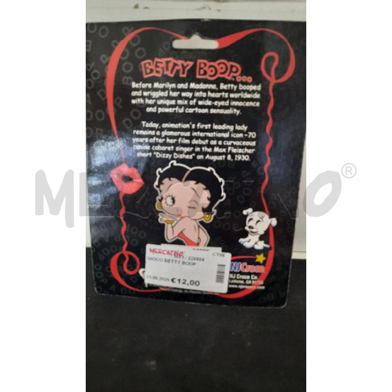 GIOCO BETTY BOOP | Mercatino dell'Usato Catania stazione centrale 3
