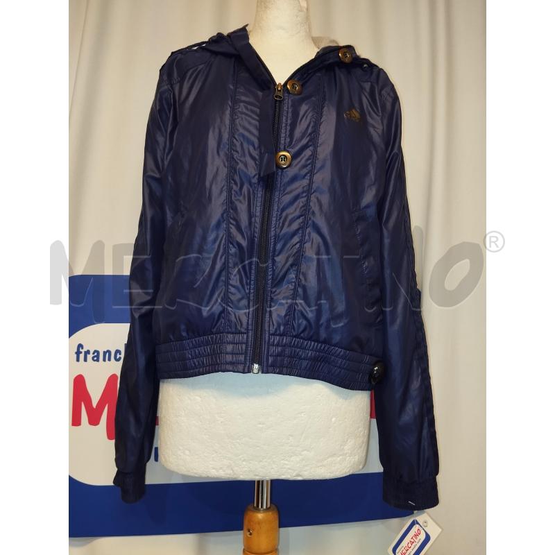 GIUBBINO DONNA ADIDAS BLU  | Mercatino dell'Usato Catania stazione centrale 1