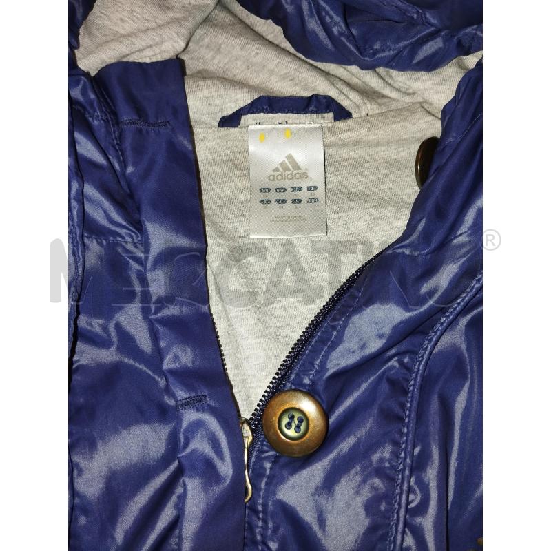 GIUBBINO DONNA ADIDAS BLU  | Mercatino dell'Usato Catania stazione centrale 4