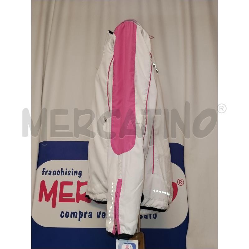GIUBBINO DONNA BODY STYLE BIANCO E FUCSIA | Mercatino dell'Usato Catania stazione centrale 2