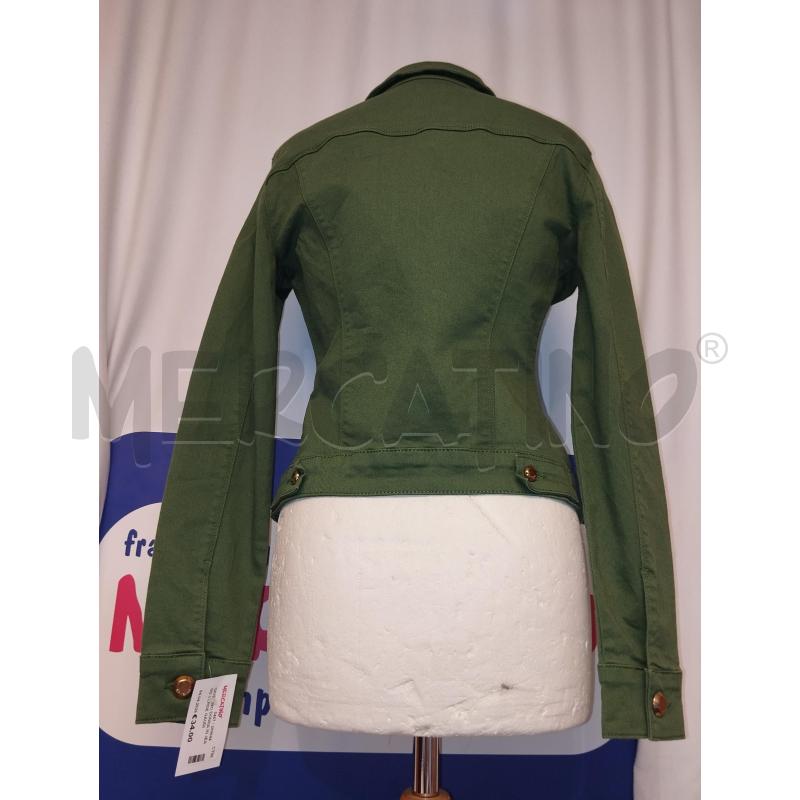 GIUBBINO DONNA IN JEANS VERDE GAUDI  | Mercatino dell'Usato Catania stazione centrale 3