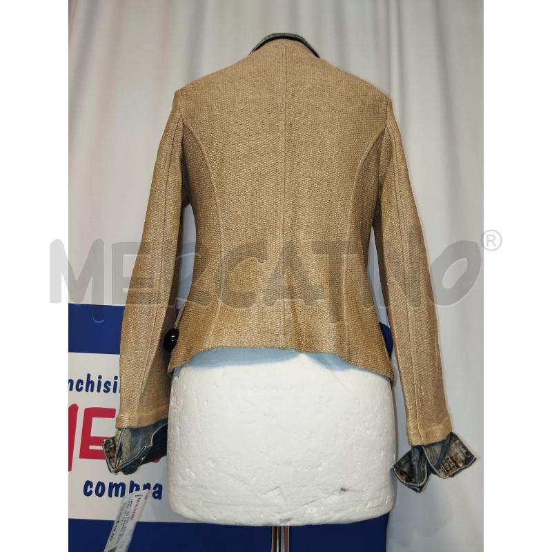 GIUBBOTTO DONNA JEANS E RAFIA  | Mercatino dell'Usato Catania stazione centrale 3