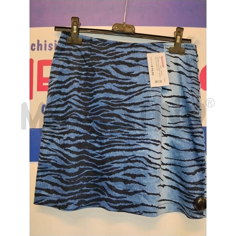 GONNA MOSCHINO JEANS  BLU A FANTASIA  | Mercatino dell'Usato Catania stazione centrale 1