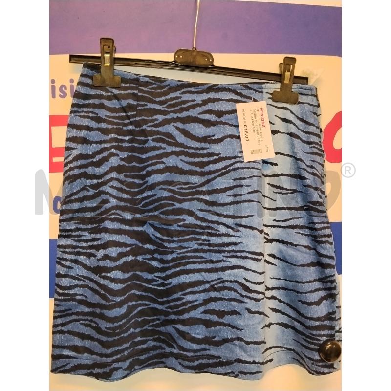 GONNA MOSCHINO JEANS  BLU A FANTASIA  | Mercatino dell'Usato Catania stazione centrale 2