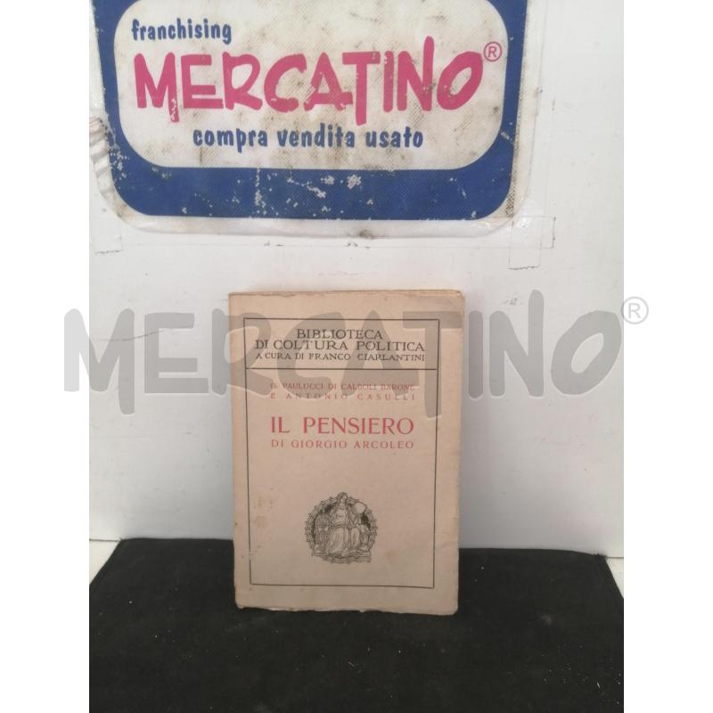 IL PENSIERO DI GIORGIO ARCOLEO | Mercatino dell'Usato Catania stazione centrale 1