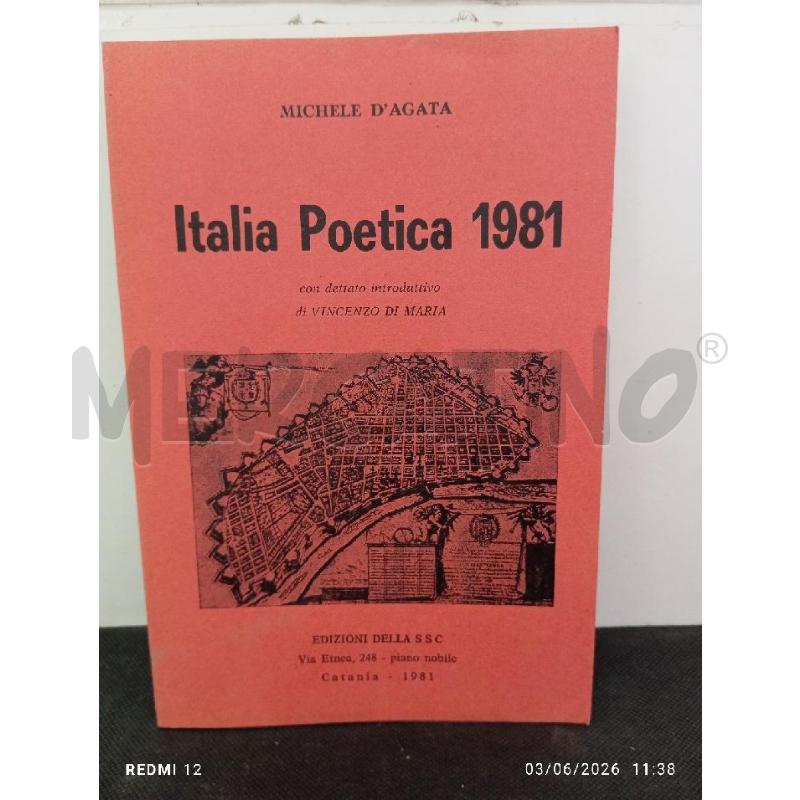 ITALIA POETICA 1981 | Mercatino dell'Usato Catania stazione centrale 1