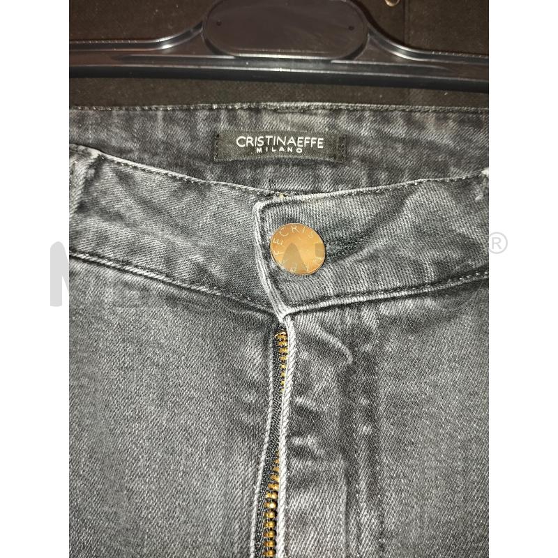 JEANS DONNA CRISTINA EFFE NERO | Mercatino dell'Usato Catania stazione centrale 5