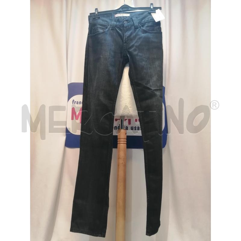 JEANS DONNA LKEVIS NERI  | Mercatino dell'Usato Catania stazione centrale 1