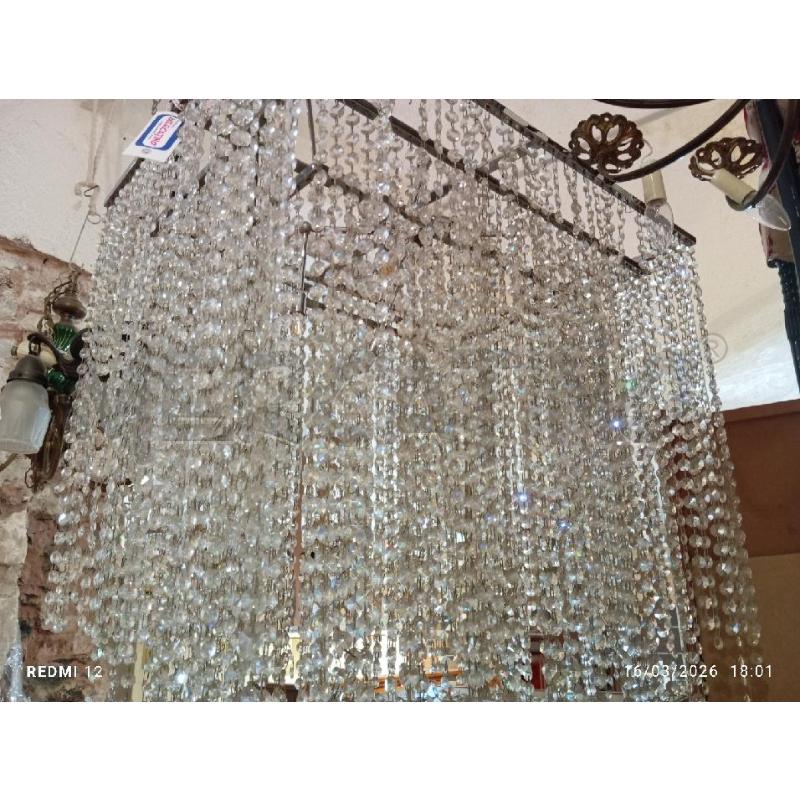 LAMPADARIO A GOCCE SWAROVSKI  | Mercatino dell'Usato Catania stazione centrale 2