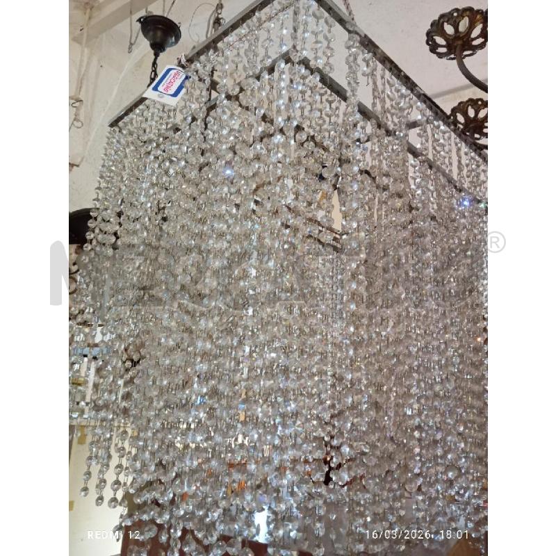 LAMPADARIO A GOCCE SWAROVSKI  | Mercatino dell'Usato Catania stazione centrale 3