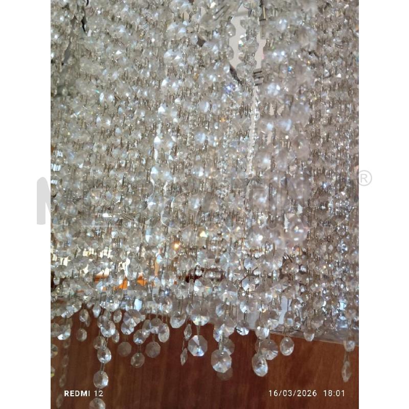 LAMPADARIO A GOCCE SWAROVSKI  | Mercatino dell'Usato Catania stazione centrale 4
