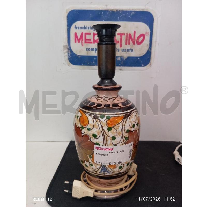 LAMPADA  | Mercatino dell'Usato Catania stazione centrale 1