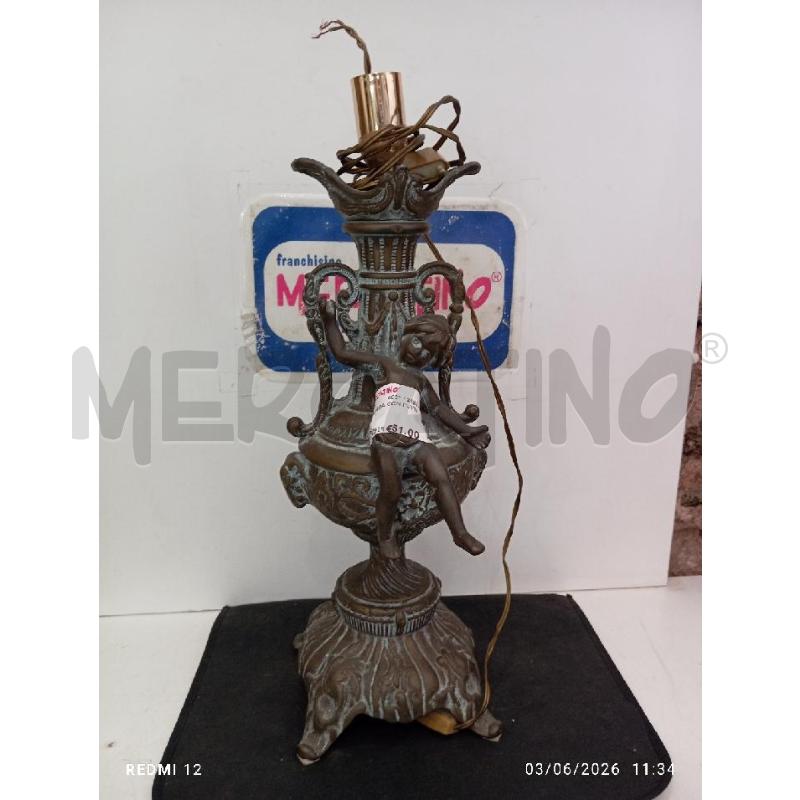 LAMPADA CON PUTTI | Mercatino dell'Usato Catania stazione centrale 1