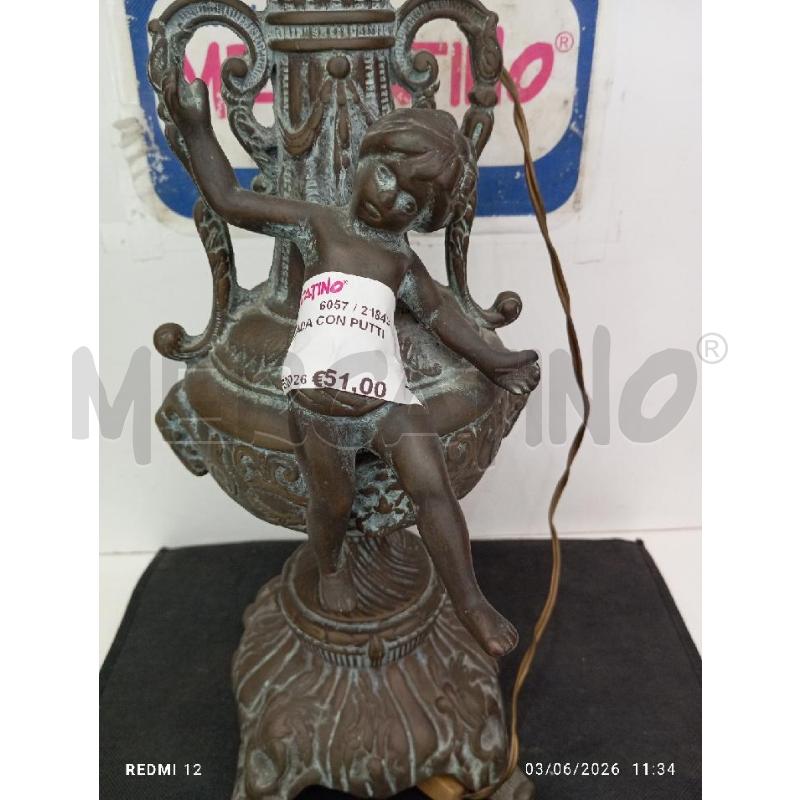 LAMPADA CON PUTTI | Mercatino dell'Usato Catania stazione centrale 2
