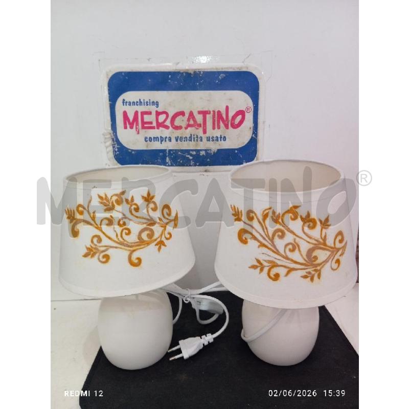 LAMPADA COPPIA | Mercatino dell'Usato Catania stazione centrale 3