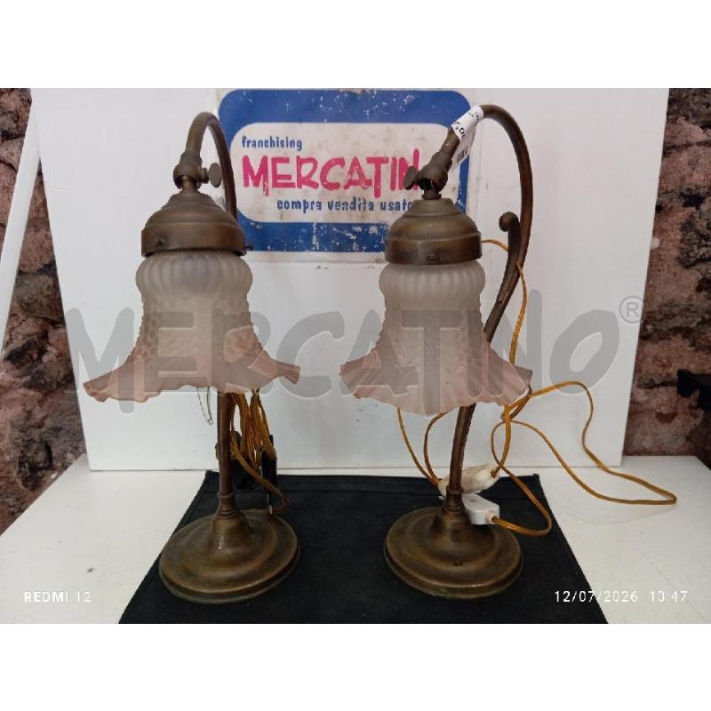 LAMPADA COPPIA | Mercatino dell'Usato Catania stazione centrale 1