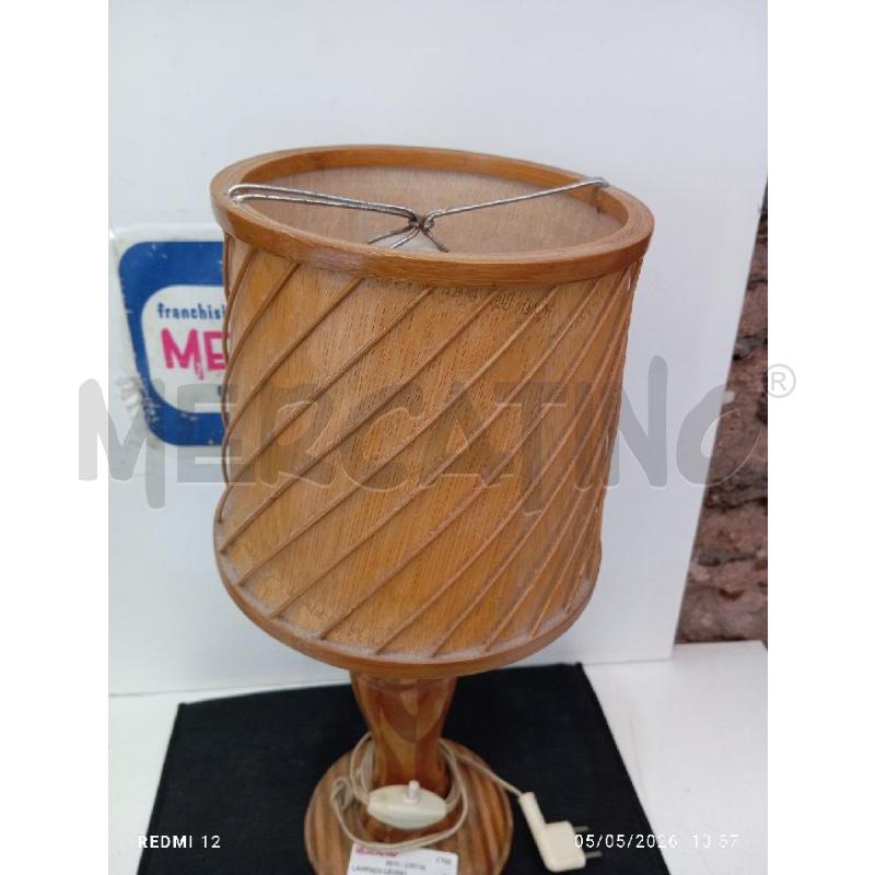 LAMPADA LEGNO | Mercatino dell'Usato Catania stazione centrale 3