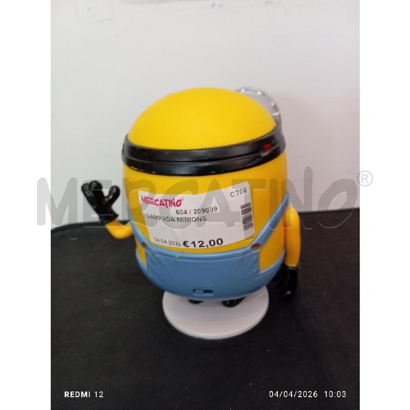 LAMPADA MINIONS | Mercatino dell'Usato Catania stazione centrale 3