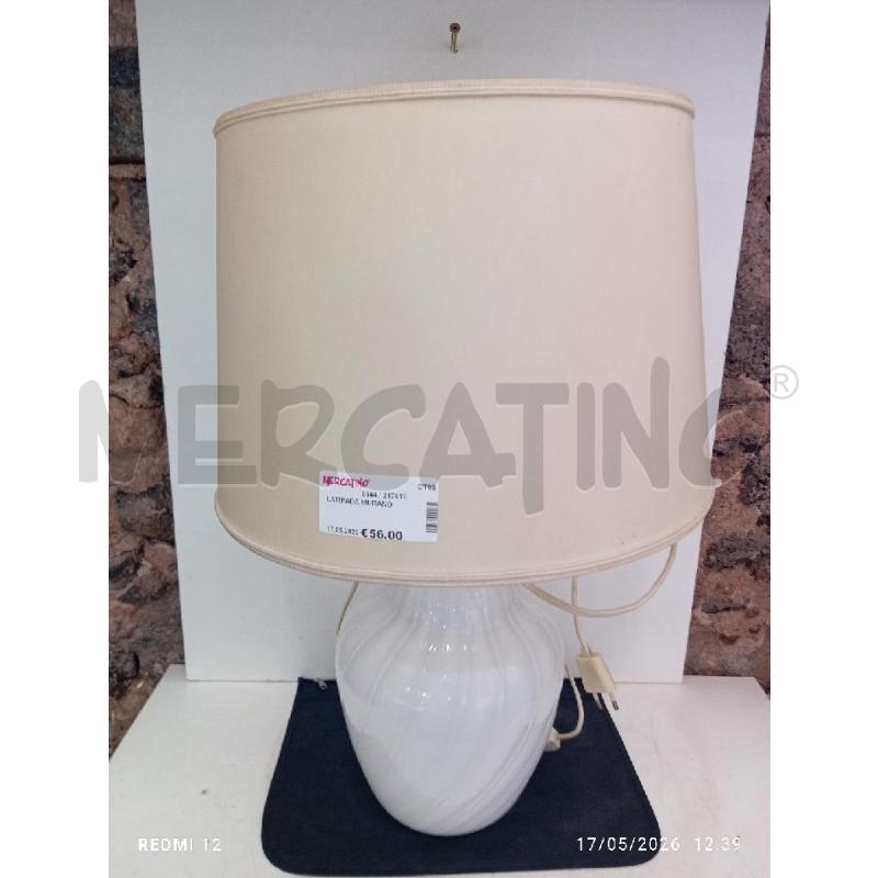 LAMPADA MURANO | Mercatino dell'Usato Catania stazione centrale 3