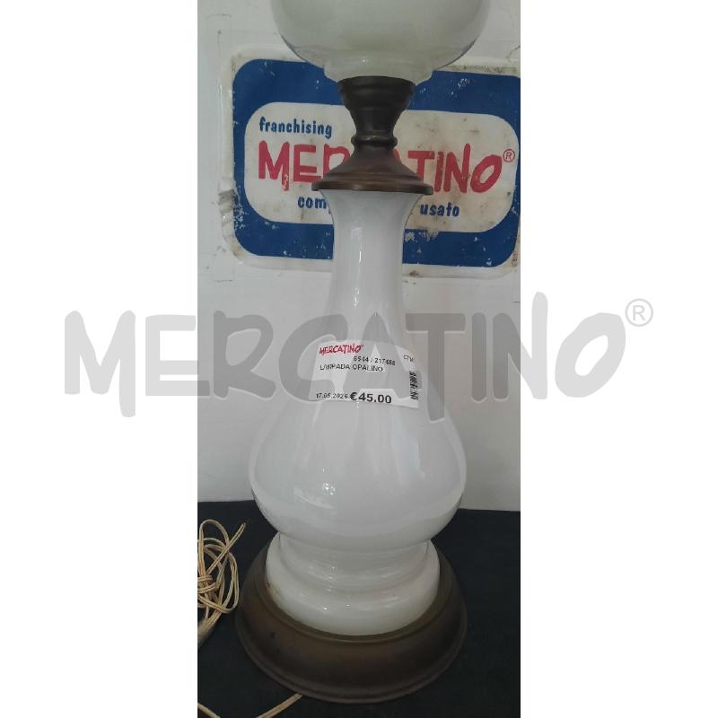 LAMPADA OPALINO | Mercatino dell'Usato Catania stazione centrale 2