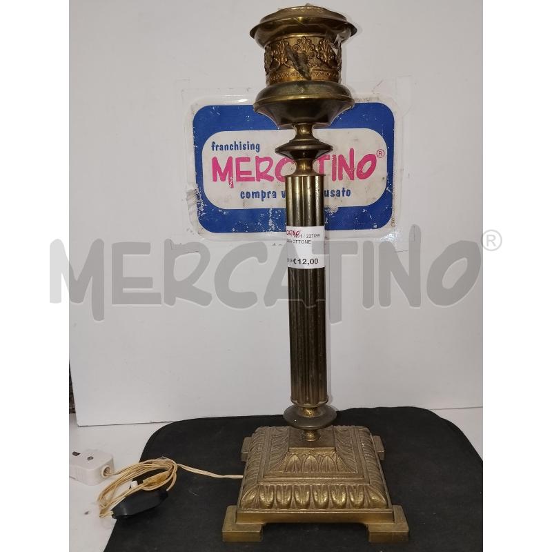 LAMPADA OTTONE | Mercatino dell'Usato Catania stazione centrale 2