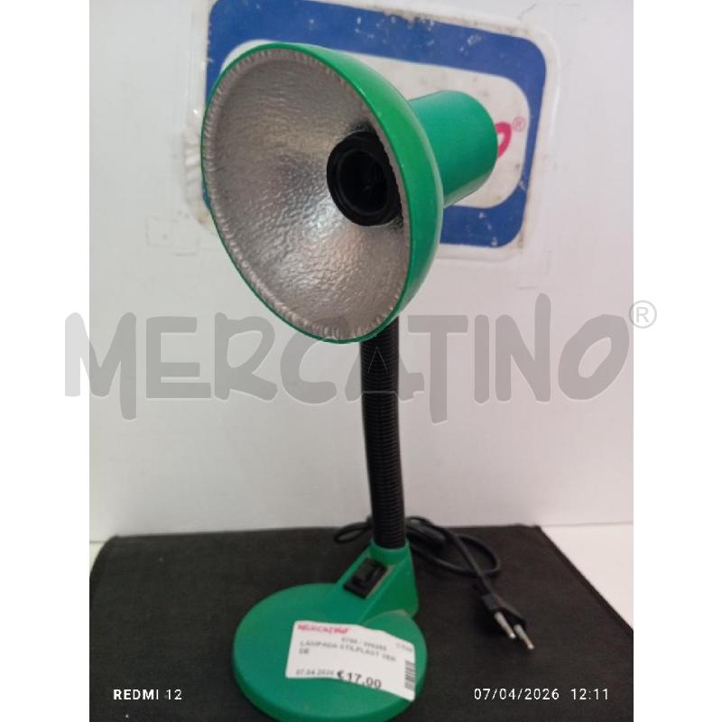 LAMPADA STILPLAST VERDE | Mercatino dell'Usato Catania stazione centrale 2