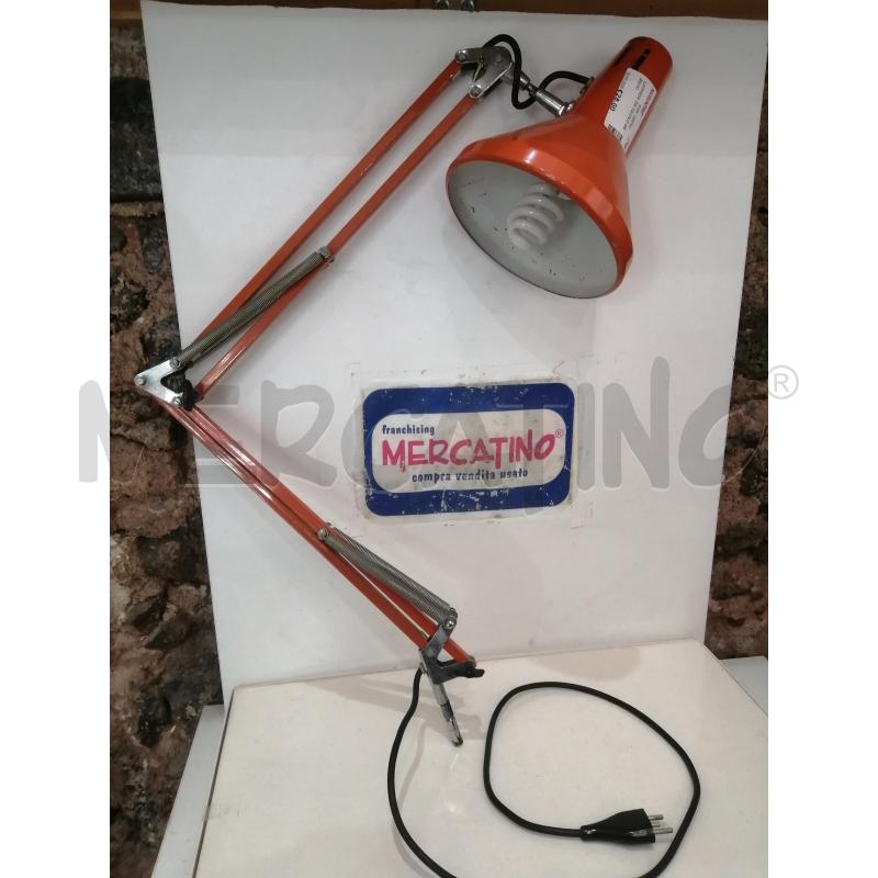 LAMPADA  DA TAVOLO ARANCIO | Mercatino dell'Usato Catania stazione centrale 3