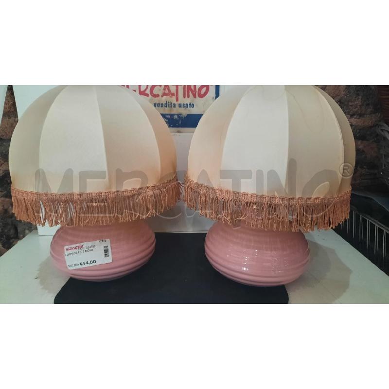 LAMPADE PZ. 2 ROSA  | Mercatino dell'Usato Catania stazione centrale 1
