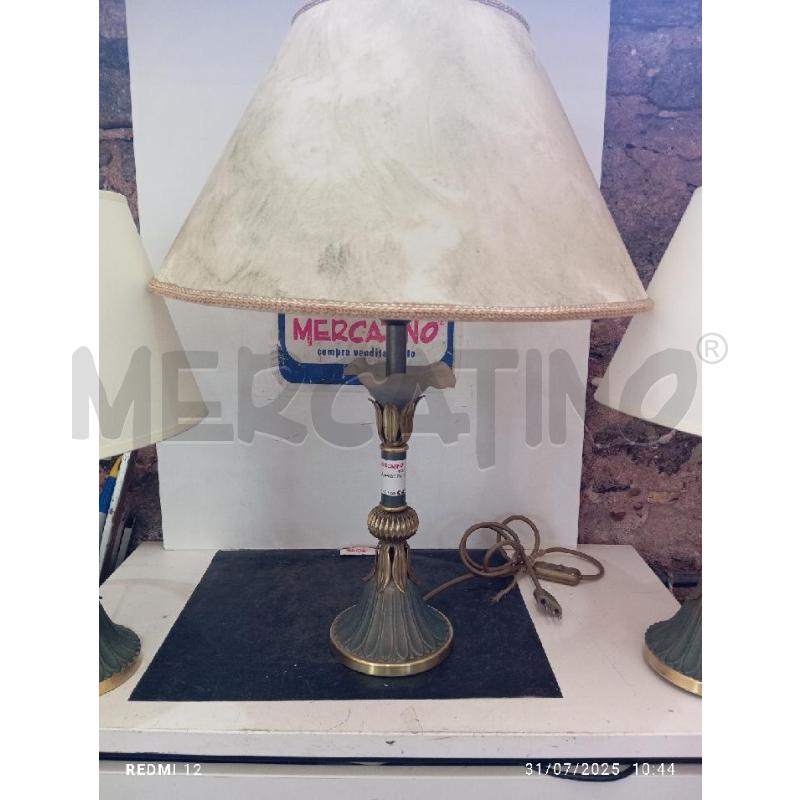 LAMPADE PZ. 3 OTTONE | Mercatino dell'Usato Catania stazione centrale 2