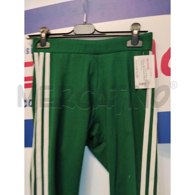 LEGGINGS DONNA ADIDAS VERDE | Mercatino dell'Usato Catania stazione centrale 2