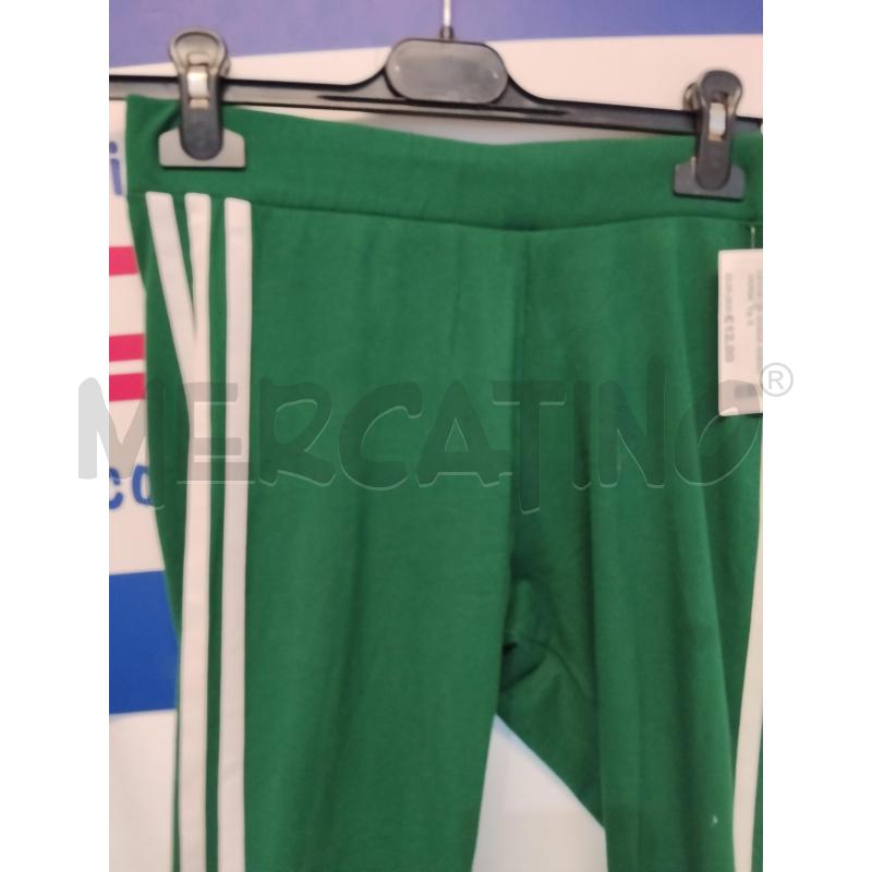 LEGGINGS DONNA ADIDAS VERDE | Mercatino dell'Usato Catania stazione centrale 3