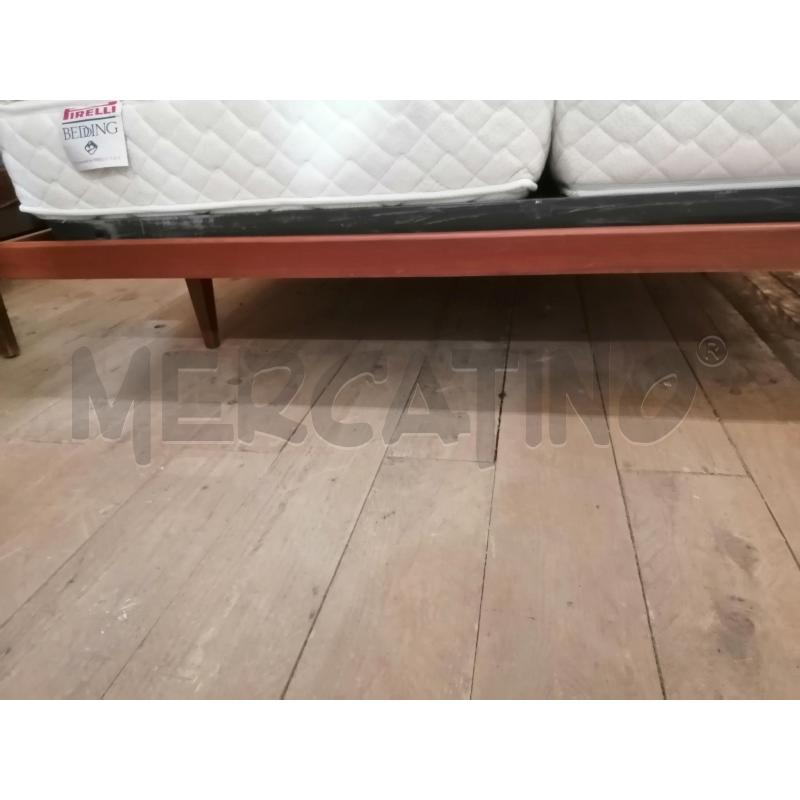 LETTO MATRIMONIALE STRUTTURA IN CILIEGIO | Mercatino dell'Usato Catania stazione centrale 5