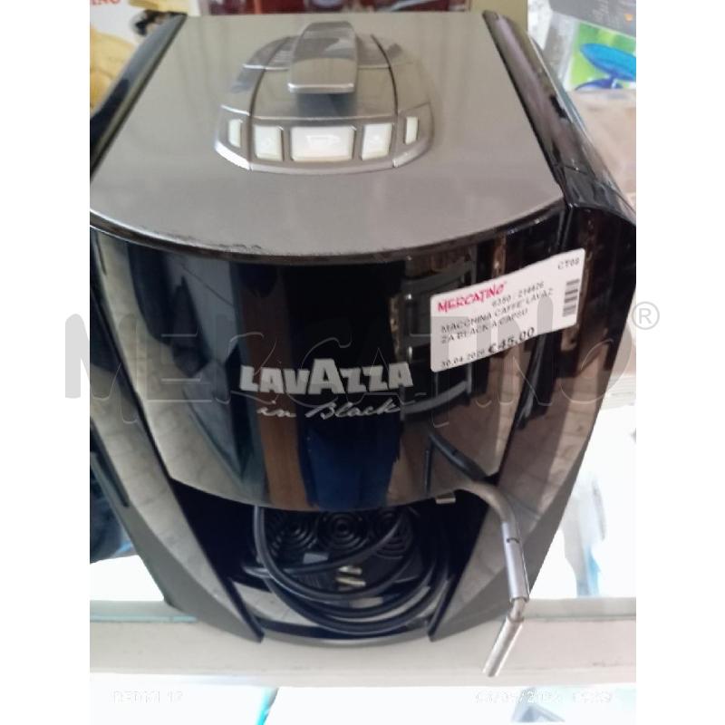 MACCHINA CAFFE' LAVAZZA BLACK A CAPSULE  | Mercatino dell'Usato Catania stazione centrale 2