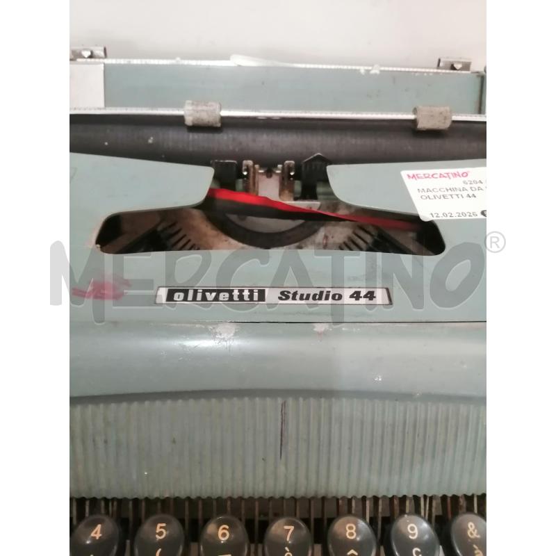 MACCHINA DA SCRIVERE OLIVETTI 44 | Mercatino dell'Usato Catania stazione centrale 4