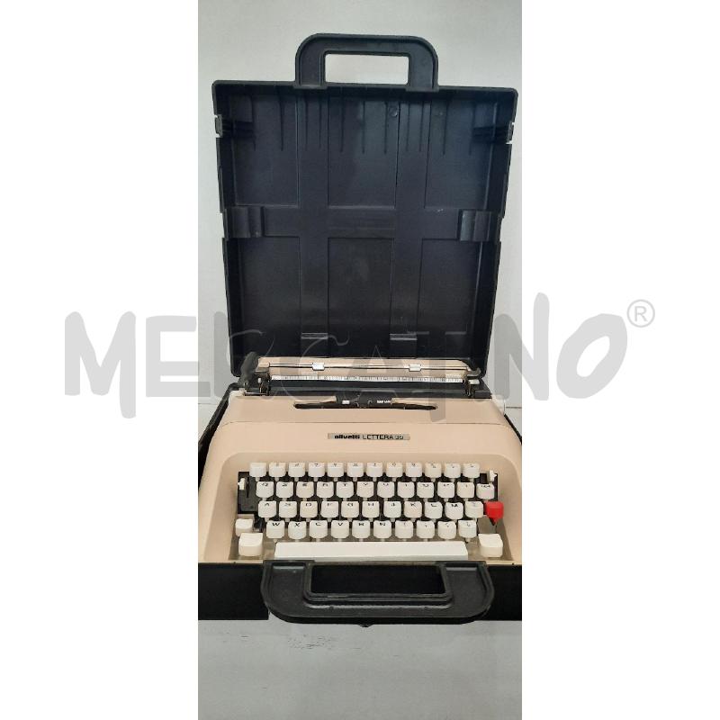 MACCHINA DA SCRIVERE OLIVETTI LETTERA 35 | Mercatino dell'Usato Catania stazione centrale 1
