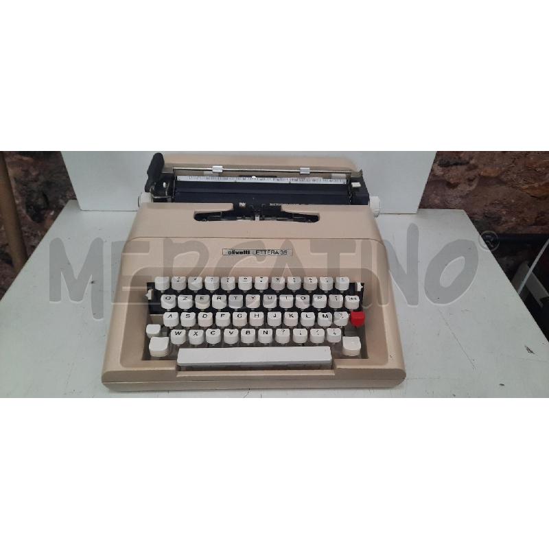 MACCHINA DA SCRIVERE OLIVETTI LETTERA 35 | Mercatino dell'Usato Catania stazione centrale 2