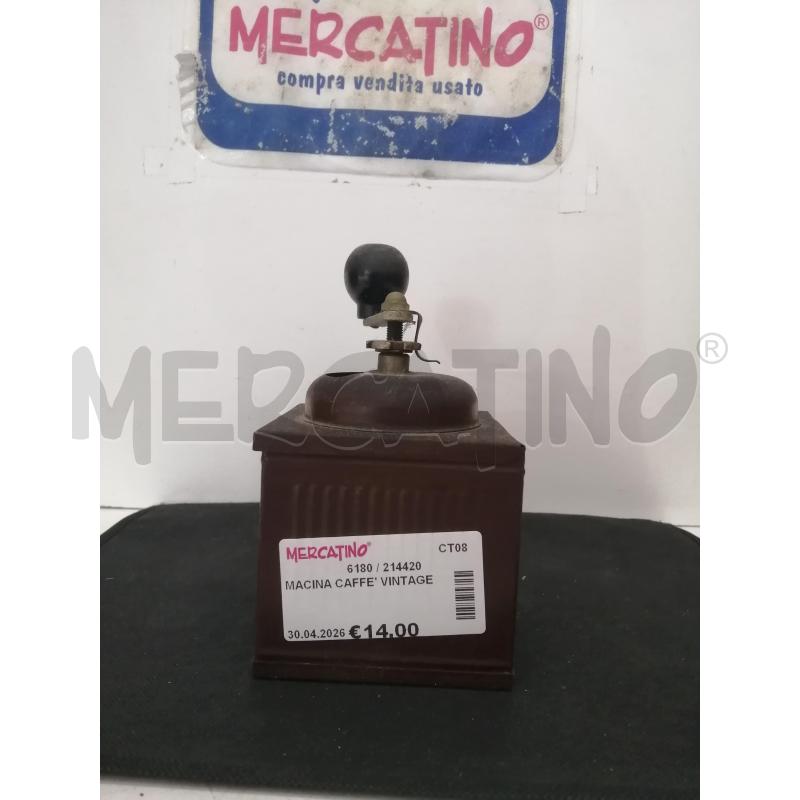 MACINA CAFFE' VINTAGE | Mercatino dell'Usato Catania stazione centrale 1