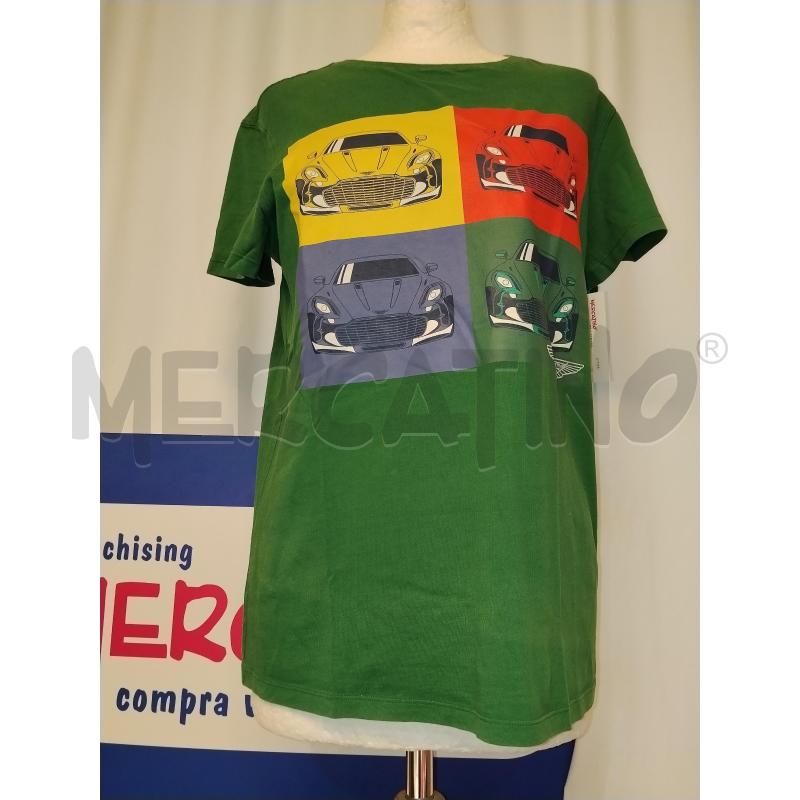 MAGLIA BAMBINO AUSTIN MARTIN VERDE CON STAMPA | Mercatino dell'Usato Catania stazione centrale 1