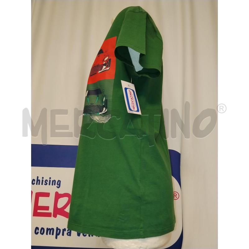 MAGLIA BAMBINO AUSTIN MARTIN VERDE CON STAMPA | Mercatino dell'Usato Catania stazione centrale 2