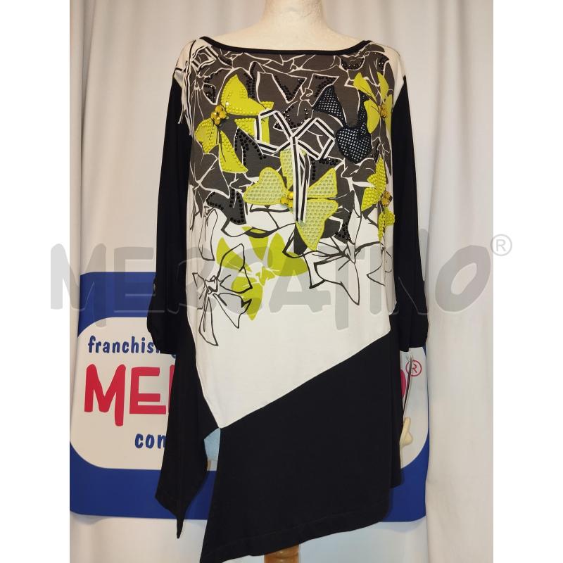 MAGLIA DONNA 22 MAGGIO NERA A FANTASIA  | Mercatino dell'Usato Catania stazione centrale 1