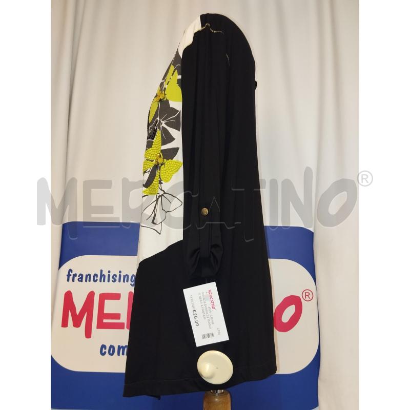MAGLIA DONNA 22 MAGGIO NERA A FANTASIA  | Mercatino dell'Usato Catania stazione centrale 2
