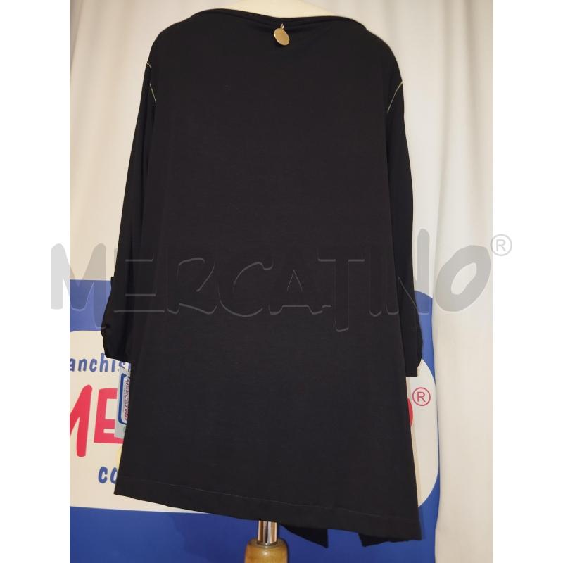 MAGLIA DONNA 22 MAGGIO NERA A FANTASIA  | Mercatino dell'Usato Catania stazione centrale 3