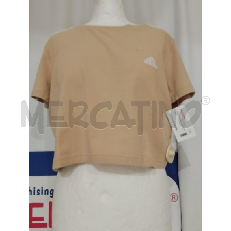 MAGLIA DONNA ADIDAS BEIGE | Mercatino dell'Usato Catania stazione centrale 1