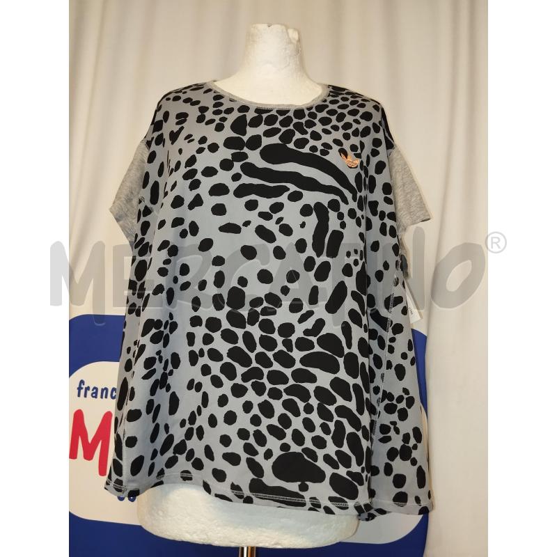 MAGLIA DONNA ADIDAS GRIGIA MACULATO  | Mercatino dell'Usato Catania stazione centrale 1